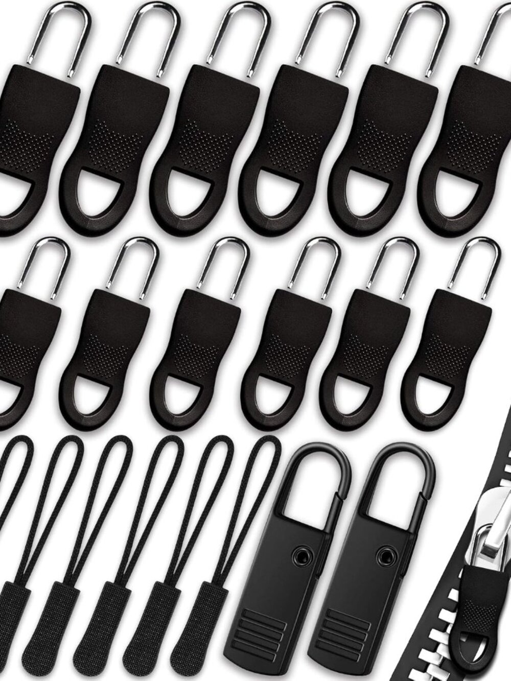 Zipper Pull, Universal Zipper Pull Replacement, Broken Replacement Zippers Pull
